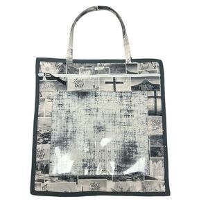 Hand Crafted Project Bag for Cross Stitch Embroidery and WIP Storage vinyl